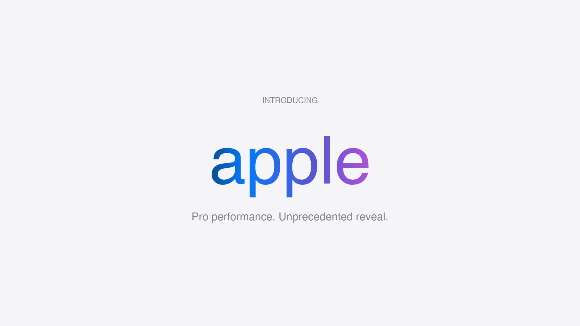 Gradient Reveal